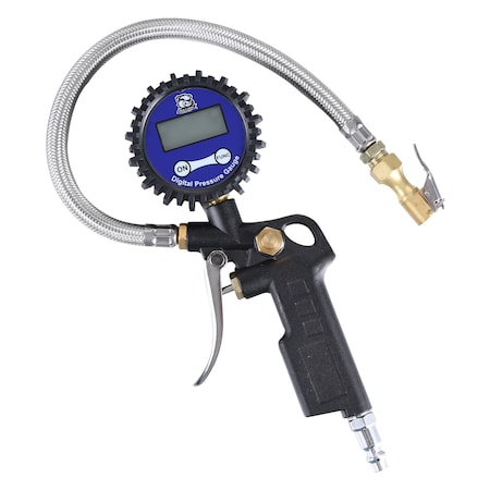 Bulldog Winch Inflator, Pistol Grip with 0-200psi Digital Gauge 42072